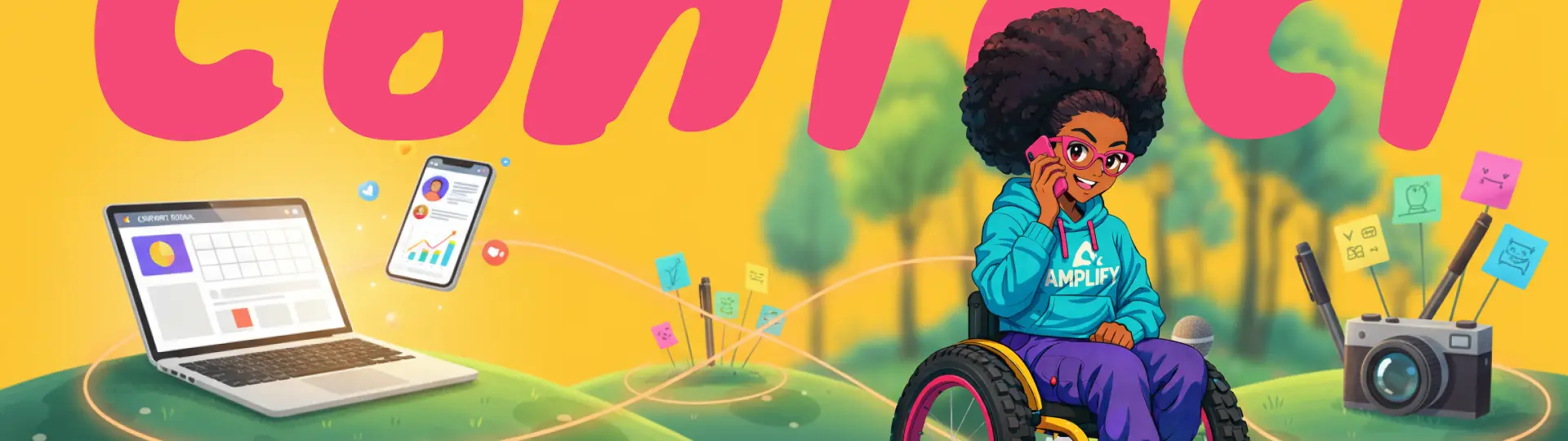 Contact Us Background